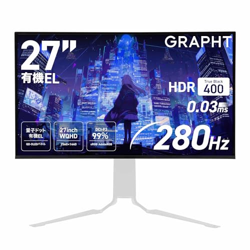 Amazon.co.jp: 【スタンドレス (スタンドなし) 】GRAPHT QD OLED